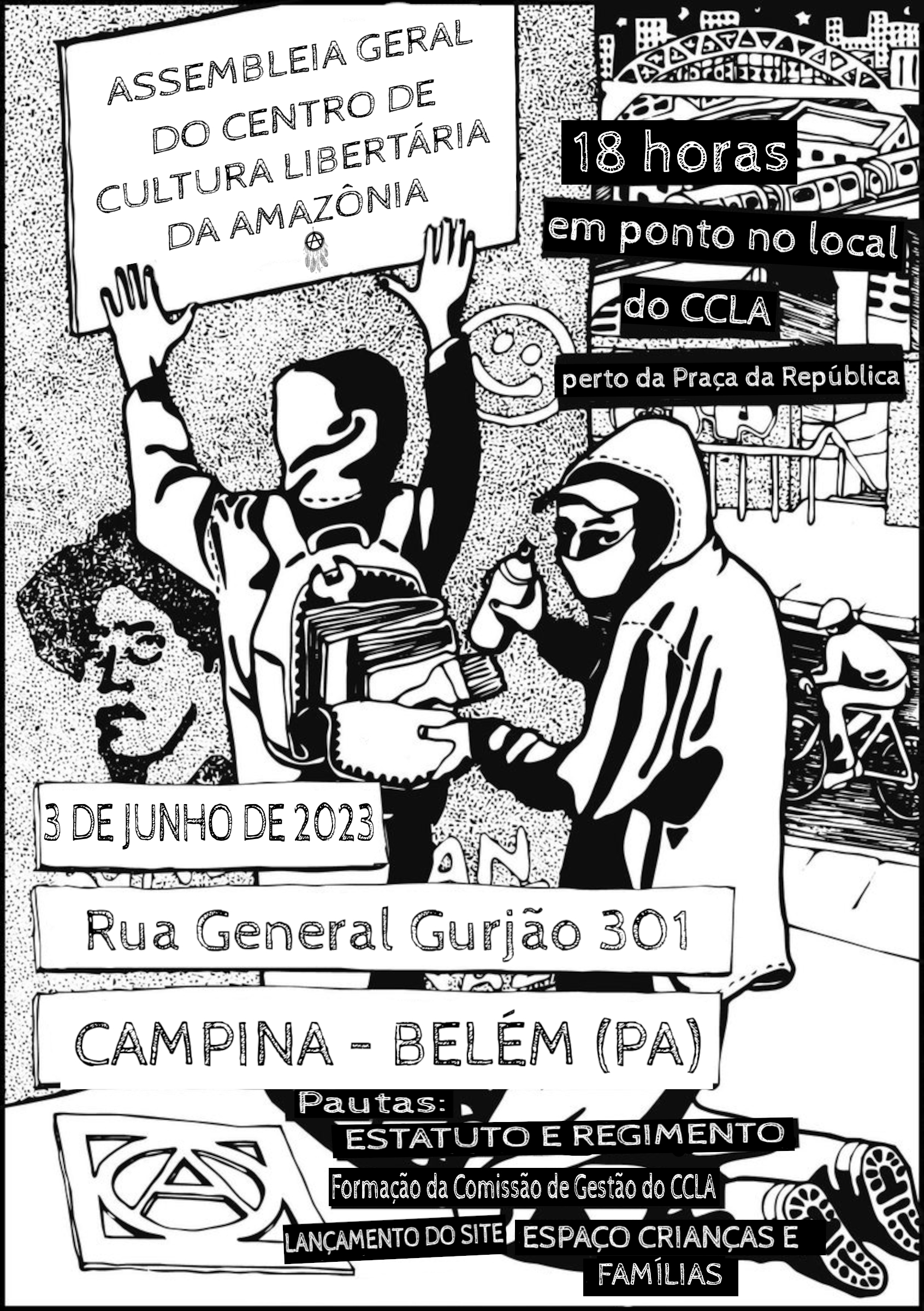 Assembleia Geral do CCLA: 3/06/2023 às 18h